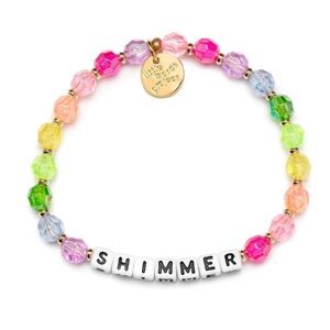Little Words Project Shimmer Beaded
Bracelet - Bejeweled NWT